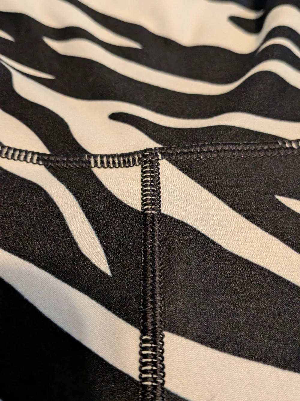 WITH: Wear It To Heart Zebra Print Leggings - Size Small - Excellent Condition